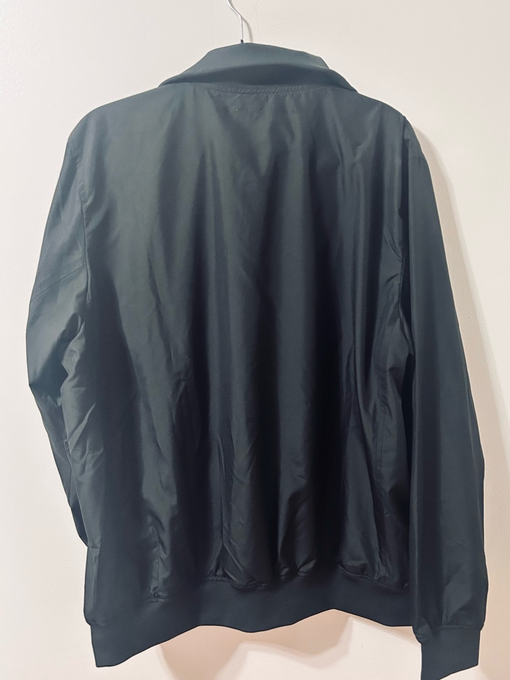 adidas Black Men's Lightweight Windbreaker Jacket - Picture 11 of 14